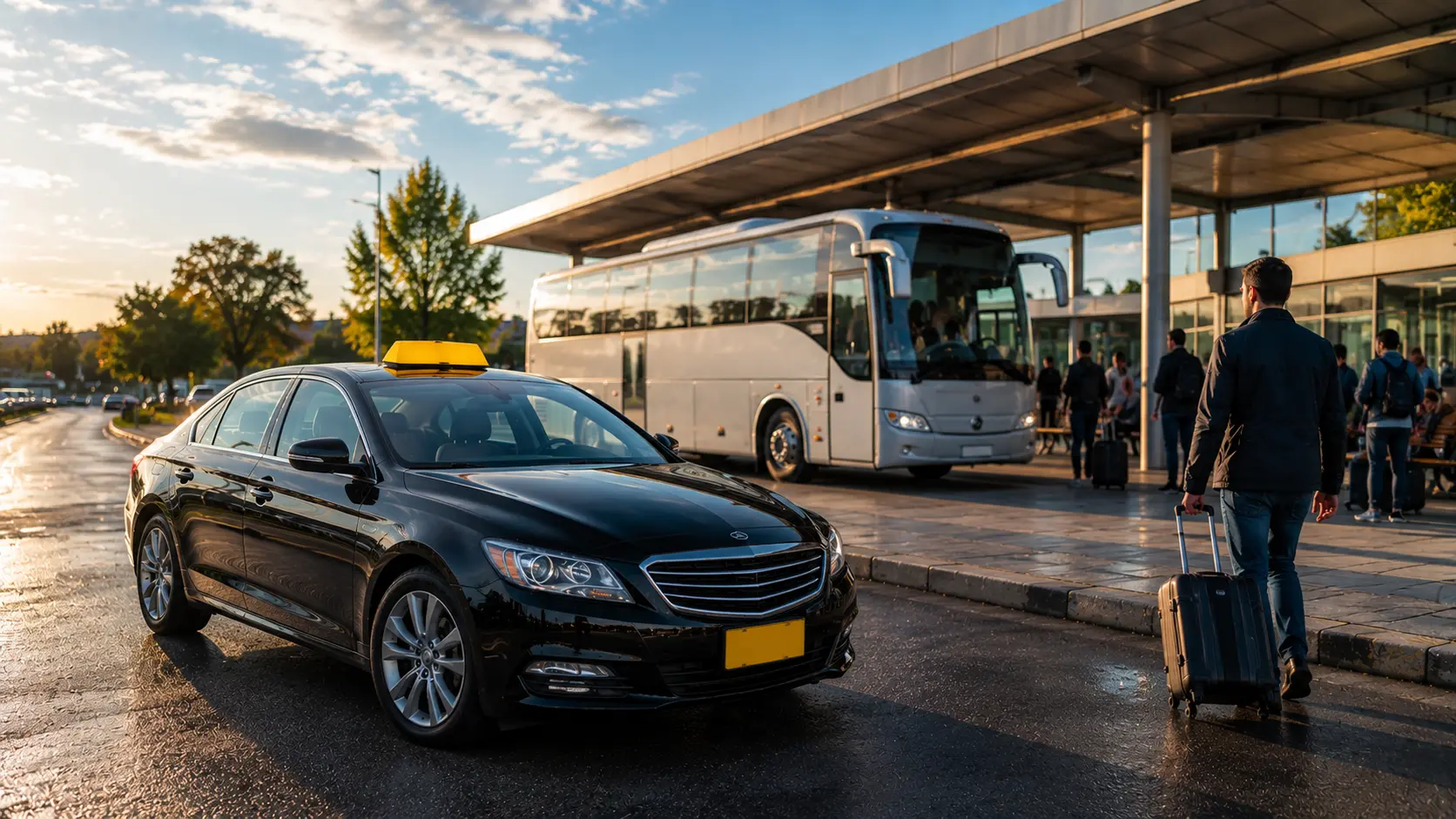 Bus Station Taxi Service in Annapolis